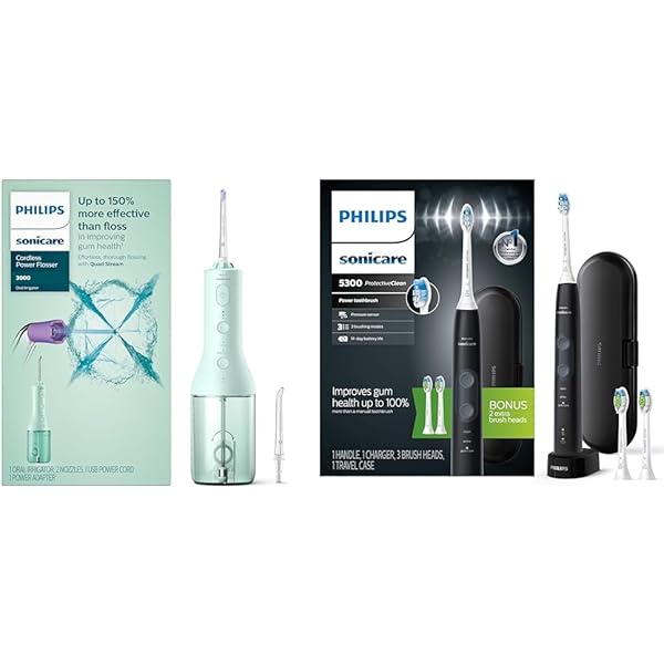 【まどり】Philips Sonicare AirFloss 2個 AirFloss Interdental - Rechargeable HX8212/02 | Sonicare